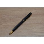 A Parker Sonnet ballpoint pen in matt black