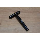 A Mabie Todd & Co Swan 1042 leverless (type 3 austerity pen) twist fill fountain pen in blue black