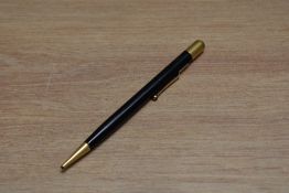 A Mabie Todd & Co Fyne Point propelling pencil in black