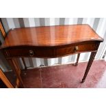 A reproduction Regency console table, width approx. 108cm