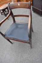 A Victorian mahogany carver chair