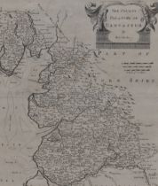 *Local Interest - After Robert Morden (1650-1703, British cartographer), antiquarian map, 'The