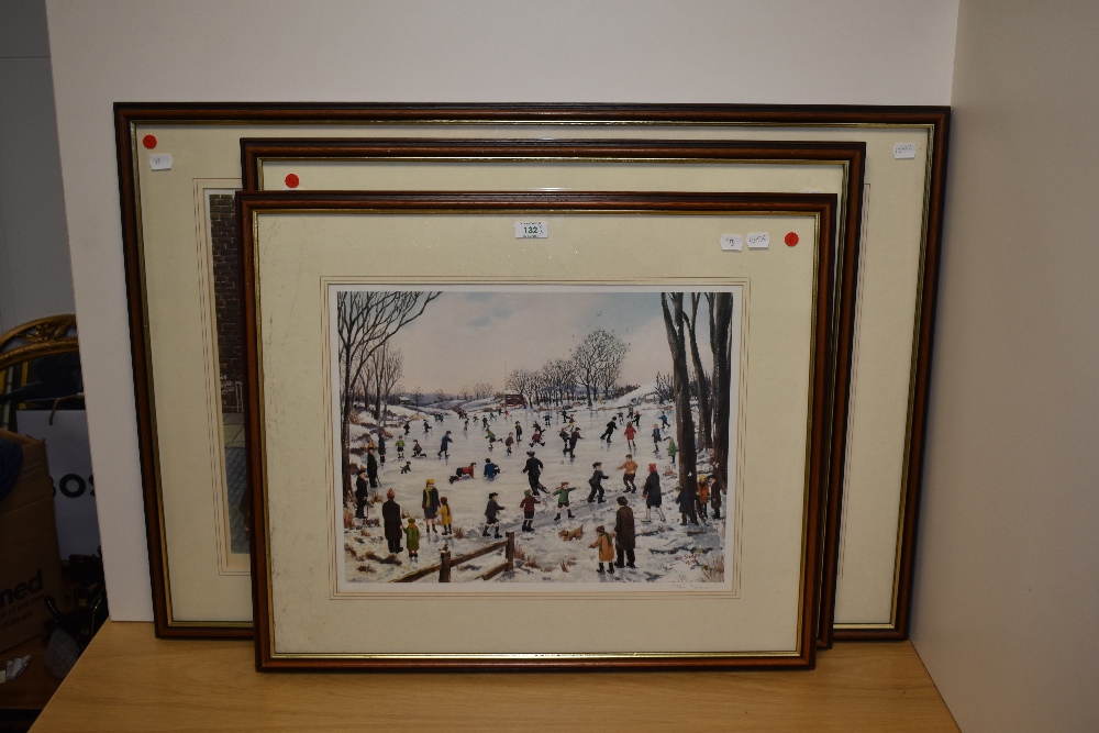 *Local Interest - After Tom Dodson (1910-1991, British), coloured print, 'When I Was Ten', signed to - Image 2 of 4