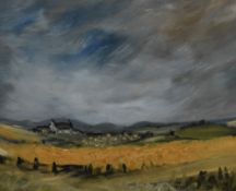 *Local Interest - In the manner of Sheila Fell RA (1931-1979, British), oil on board, 'Cumberland