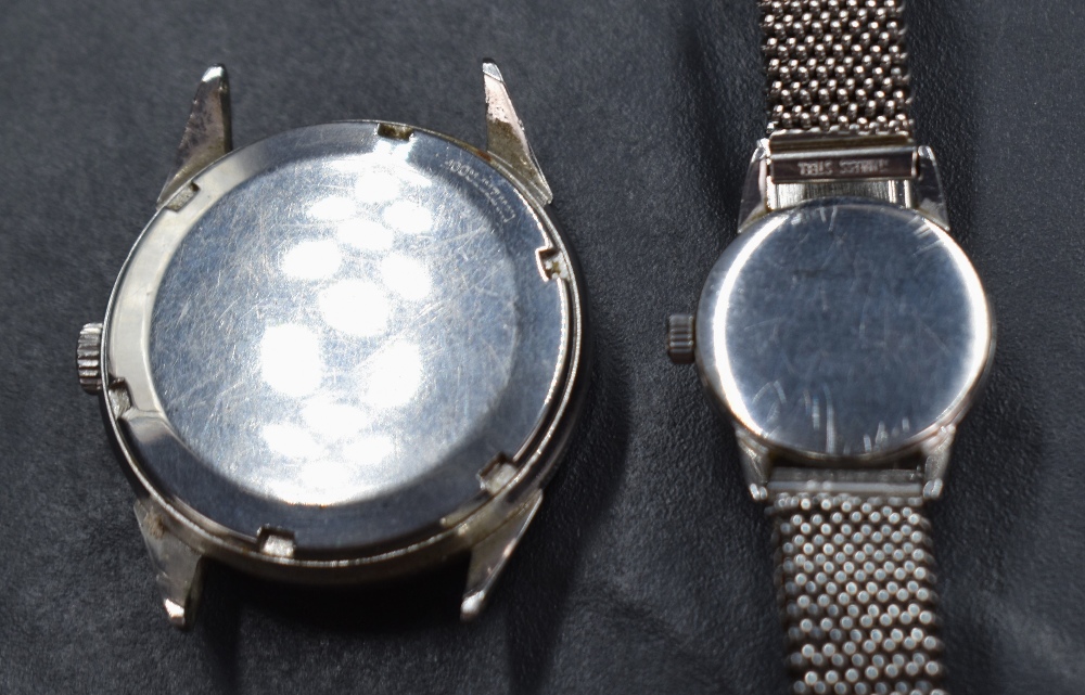 A lady's 1960's Omega wrist watch retailed by Meister having a baton numeral dial to circular face - Image 4 of 4