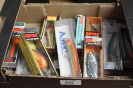 A selection of 7 rapala lures and 4 Yo-zuri lures in original boxes unused