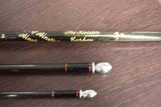 A Greys 'the Kielder' 3pc 12ft stillwater carbon #5-7 fly rod in soft sleeve