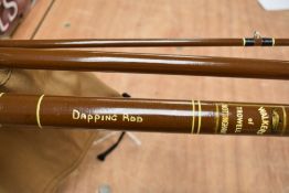 A Walkers of Nottingham 3pc dapping rod 16ft 6in in soft sleeve excellent condition