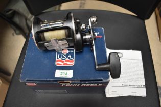 A Penn 535GS high speed multiplier reel in original box