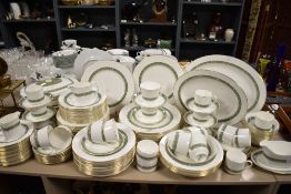 An extensive Royal Doulton 'Rondelay' dinner service (137 pieces approx) including serving platters,