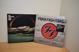 A Foo Fighters double greatest hits set and a 12' from Noel Gallagher's High Flying Birds - both