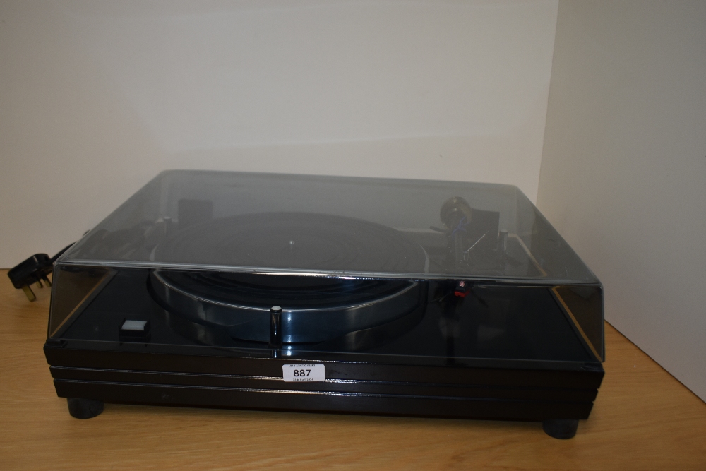 A Logic DM 101 Vintage Turntable with Helius STD Arm ( mmcartrdige ) good working order with - Image 5 of 6