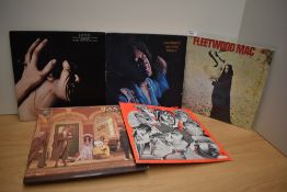 A five album lot - Hendrix , Man and more VG in general