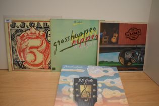 A J.J Cale lot - great SSW gear with seven items in total on offer here VG/VG or better