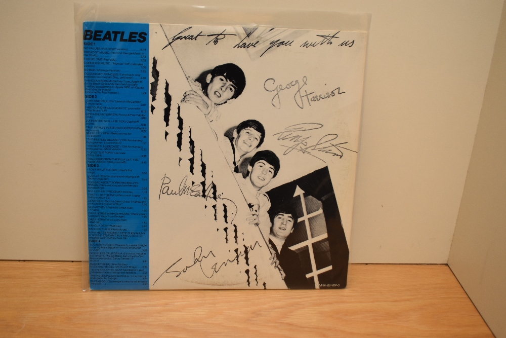 '' Beatles ''great to have you with us '' double set. A rare promotional / private pressing - - Image 2 of 2