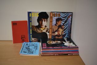 A selection of original Bob Dylan ' Isis ' fan curated magazines - some brilliant reading here and
