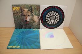 A Curved Air and related lot - Prog rock interest in VG+ or better