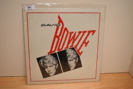 '' David Bowie '' Serious Business Munich 83 double. A rare promotional / private pressing - these