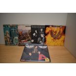 A lot of five albums with titles from Hendrix , Grand Funk and more on offer - some great music in