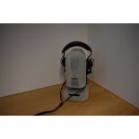 A Pair of rare vintage JVC Binaural Headphones with the stand - hard to come by and highly regarded