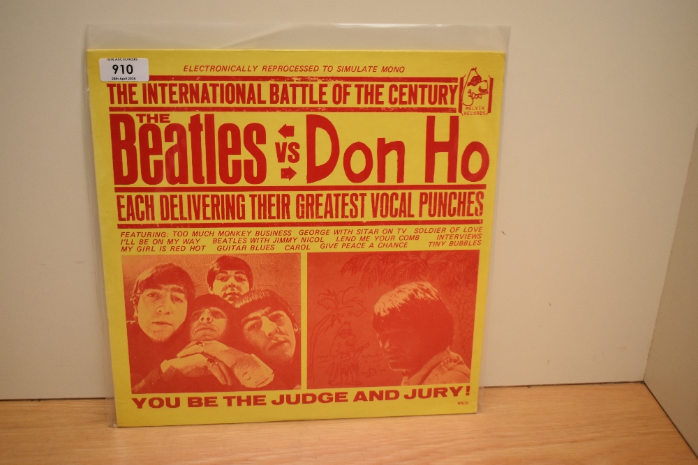 '' Beatles ''Beatles vs Don Ho ''. A rare promotional / private pressing - these records have become