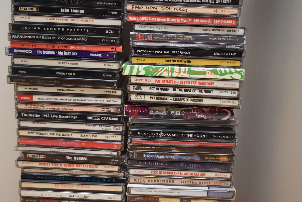 A large box of compact discs as in photos - some decent potential here for resale - rock , pop - - Image 3 of 4
