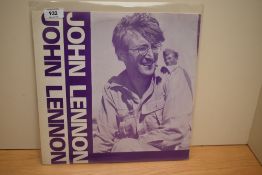 '' John Lennon '' rare tracks / double set. A rare promotional / private pressing - these records