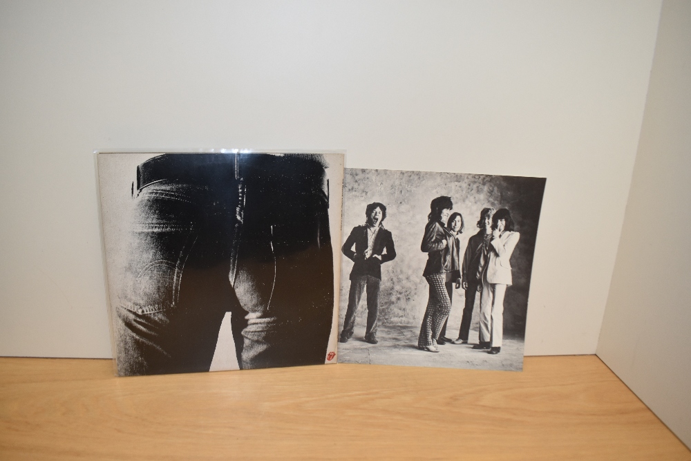 A rare Rolling Stones Warhol Zip Sleeve in VG+/VG+ - Image 2 of 4