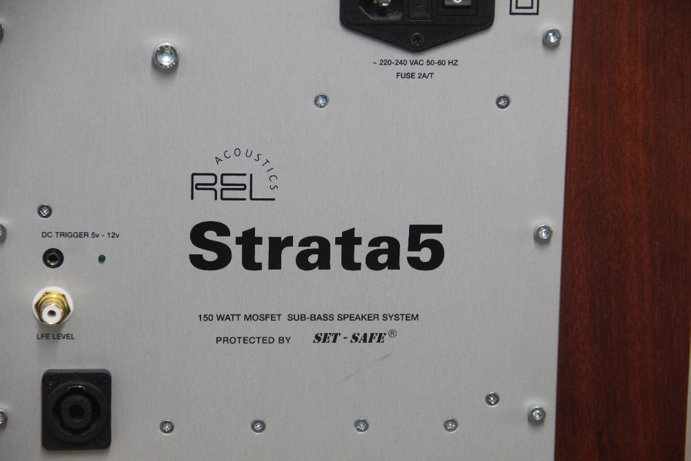 A Rel Strata 5 Bass Speaker in like new condition - a highly regarded piece of kit - a heavy item ! - Image 5 of 6