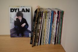 A selection of rare Bob Dylan magazines