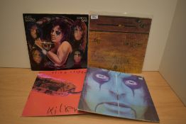 A four album Alice Cooper lot VG or better