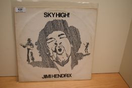 '' Jimi Hendrix '' Sky High. A rare promotional / private pressing - these records have become