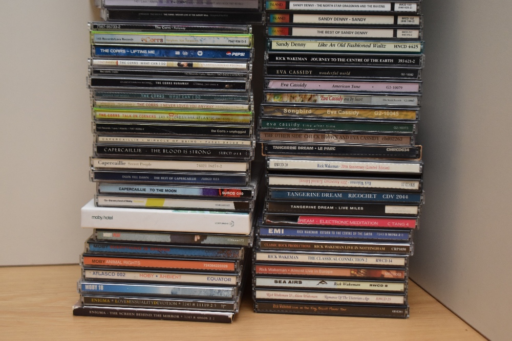 A large box of compact discs as in photos - some decent potential here for resale - rock , pop and - Image 4 of 4