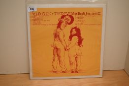 '' Virgin + Three - The Beatles Get Back sessions II '' A rare private / promotional press album -