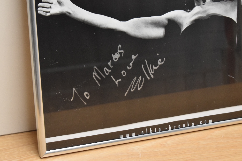 A signed and framed poster ' Elkie Brooks ' 2007 - Image 2 of 2