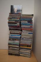 A large box of compact discs as in photos - some decent potential here for resale - rock , pop and