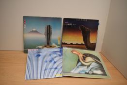 A lot of four albums by Camel - all VG or better - progressive rock interest