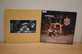 A lot of 2 albums featuring rare recordings by Cream at their prime - vinyl EX with light sleeve