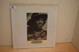 '' Jimi Hendrix '' live in Stockholm. A rare promotional / private pressing - these records have