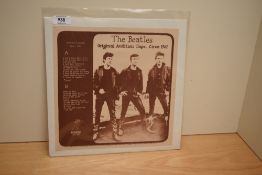 '' Beatles '' audition tapes circa ' 62 - rough , raw and rare recordings ! A rare promotional /