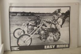 A poster for the movie ' Easy Rider ' our last one ! These have been selling well - classic