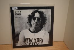 '' John Lennon '' body stripping off the walls rare 1974 studio recordings. A rare promotional /