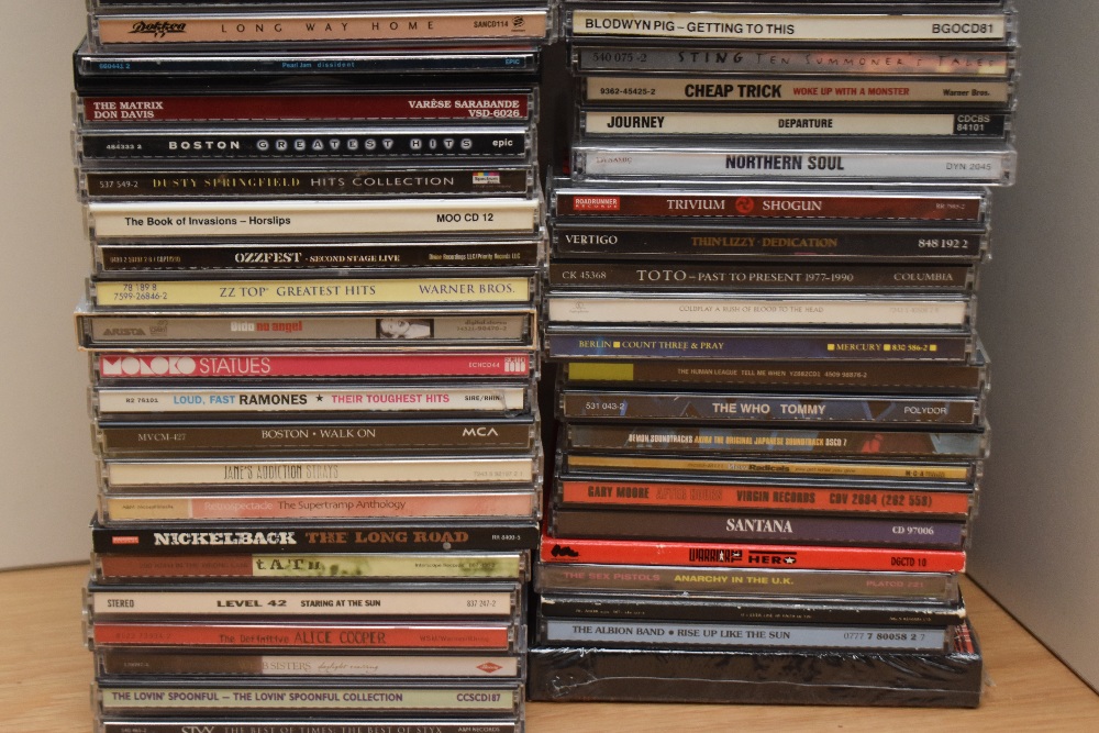 A large box of compact discs as in photos - some decent potential here for resale - all bases - Image 3 of 3