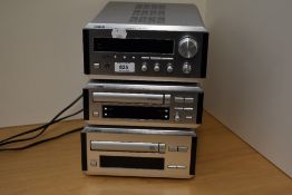 A Yamaha Mini / Midi System with cd ,tuner and cassette deck