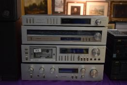 A Pioneer Vintage Tape Deck CT400 and Tuner TX410L - comes with Amplifier and Digital Timer