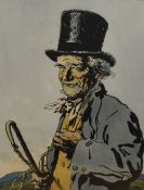*Local Interest - After Joseph Simpson (1879-1939, British), coloured print, John Peel - A three