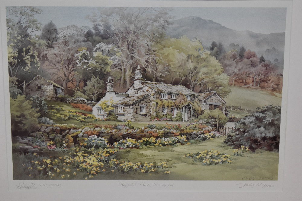 *Local Interest - After Judy Boyes (20th Century, British), coloured prints, 'The Britannia Inn, - Image 6 of 8