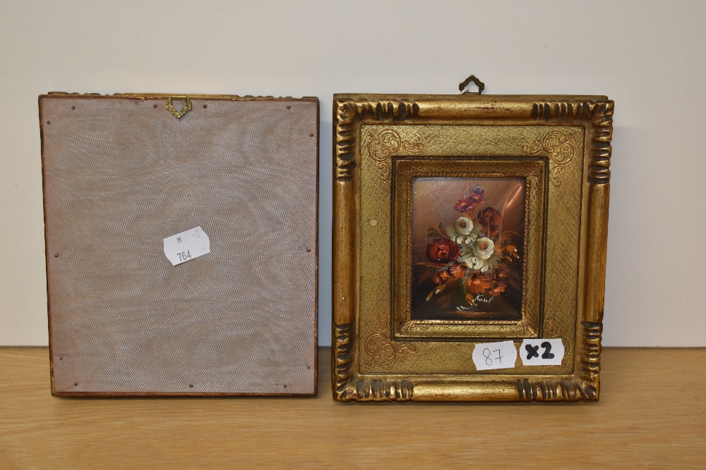 20th Century School, oil on board, Two attractive paintings - A still life arrangement and a - Image 5 of 5