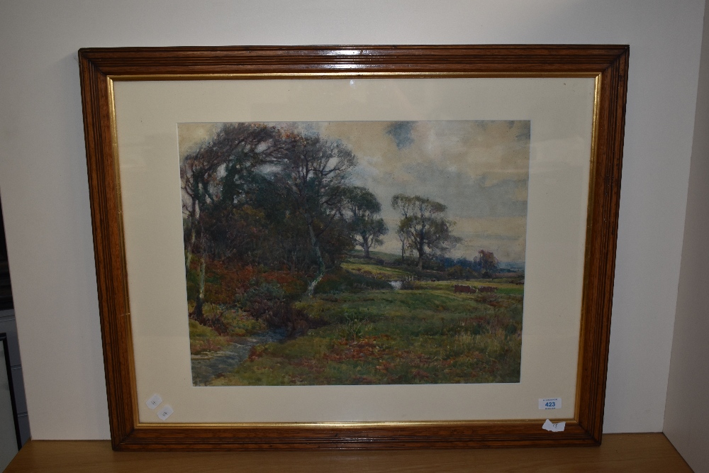 *Local Interest - Samuel John 'Lamorna' Birch (1869-1955, British), watercolour, Scene on the - Image 2 of 3