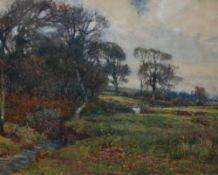 *Local Interest - Samuel John 'Lamorna' Birch (1869-1955, British), watercolour, Scene on the